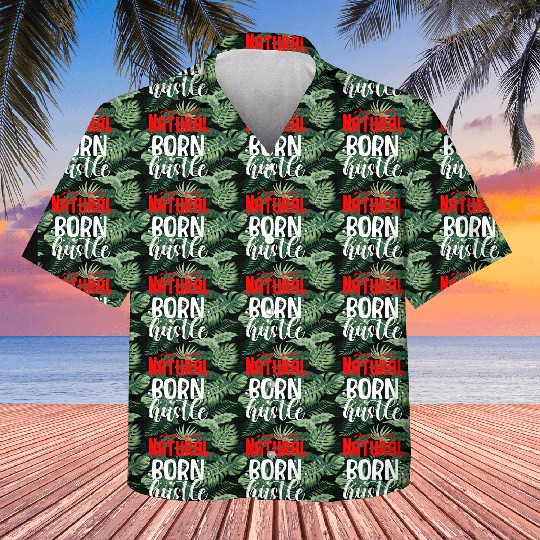 Natural born hustle design Kids Hawaiians