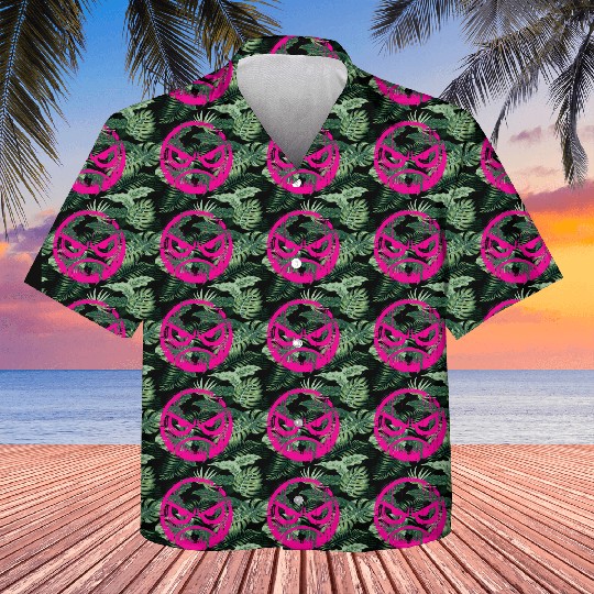 Psycho Emotion Pink Kids Hawaiians