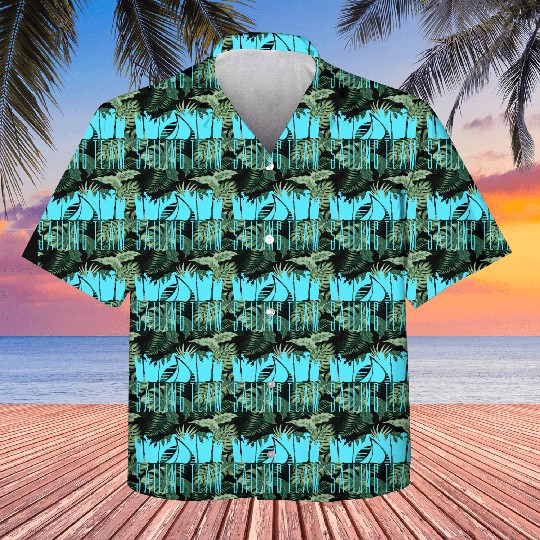 Sailing Team Ship Sun Palm Trees Sunset Sunrise Kids Hawaiians