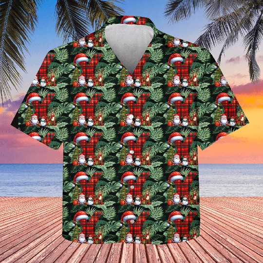 Merry Christmas, Christmas Retro Kids Hawaiians