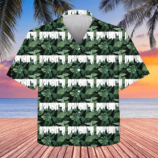 New York Skyline Typography Kids Hawaiians