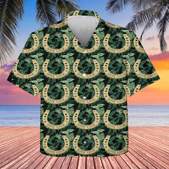 Cool Horseshoe for Lucky Days Kids Hawaiians