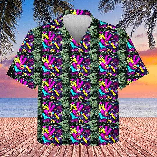retro vintage 80s pop culture Kids Hawaiians