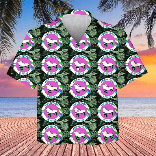 Skate In a Style Funny Design Kids Hawaiians