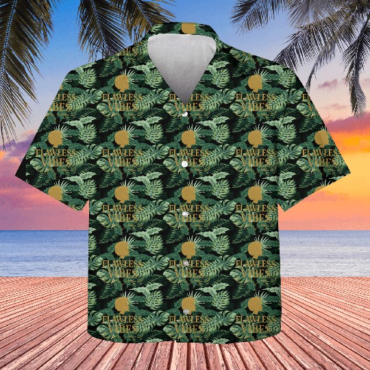 Flawless Vibes - Classy Bold Statement Kids Hawaiians Graphic