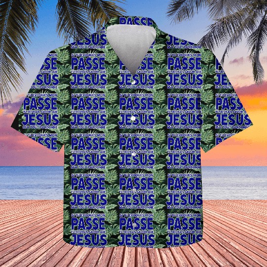 Christian design in French Kids Hawaiians