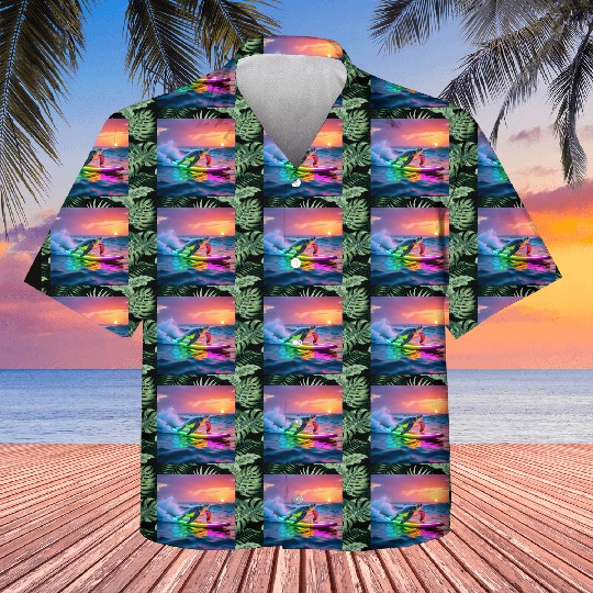sea turtle design neon turtle Kids Hawaiians