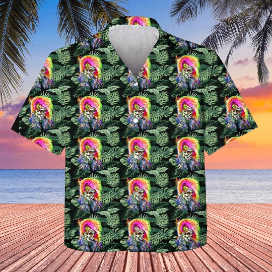Calavera Punk Kids Hawaiians