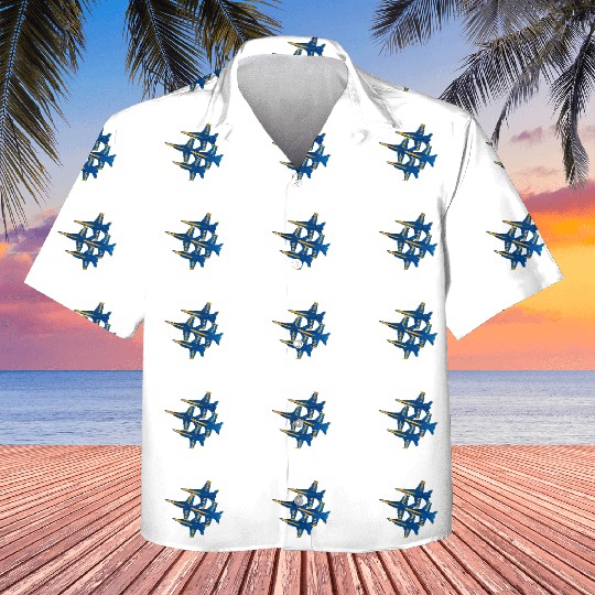 Navy Blue Angels - Navy - Kids Hawaiians