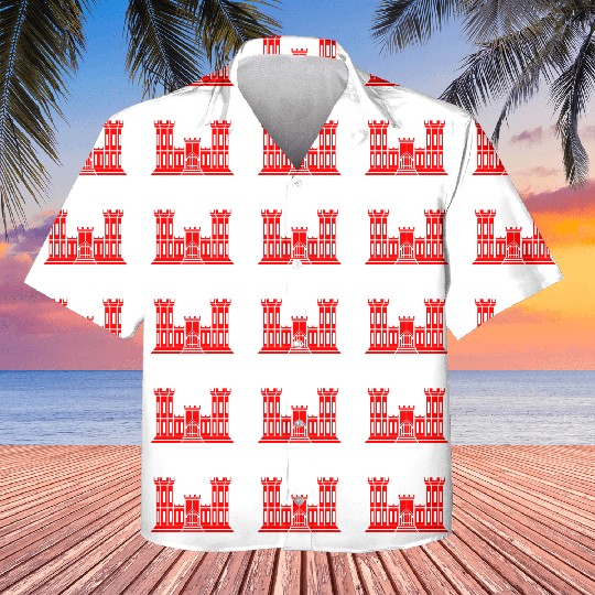 US Combat Engineer Kids Hawaiians