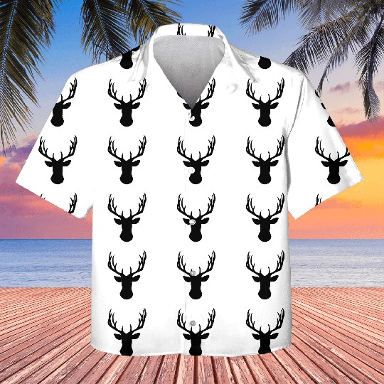 Aesthetic Deer Head Kids Hawaiians