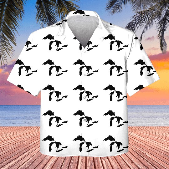 Great Lakes Detailed Kids Hawaiians