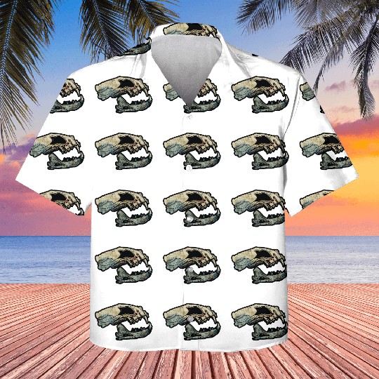 cat skull Kids Hawaiians