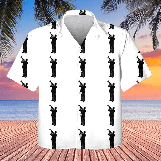 Trumpet Player Kids Hawaiians