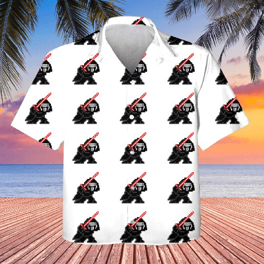 8-bit Kylo Ren Kids Hawaiians