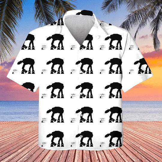 R2D2 vs AT-AT Kids Hawaiians