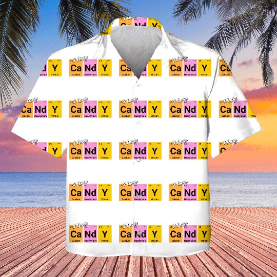 Candy love periodic table of elements Kids Hawaiians