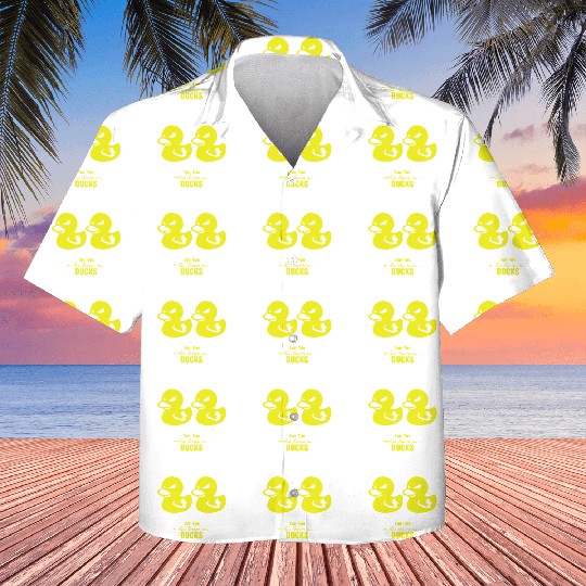 Poker - Yellow 2-2 "Ducks" Pocket Twos, Deuces Kids Hawaiians