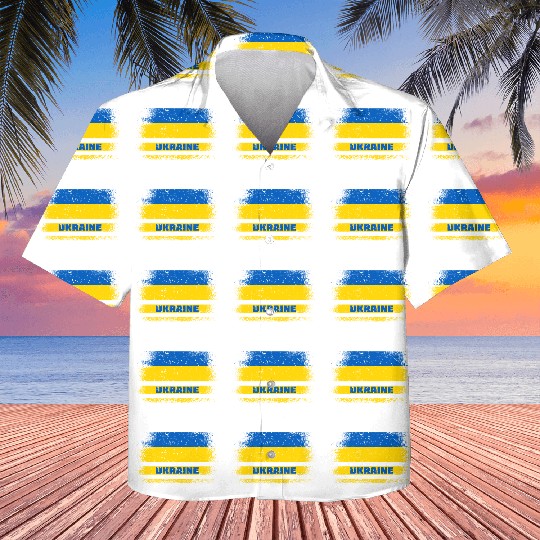 Ukraine vintage flag Kids Hawaiians
