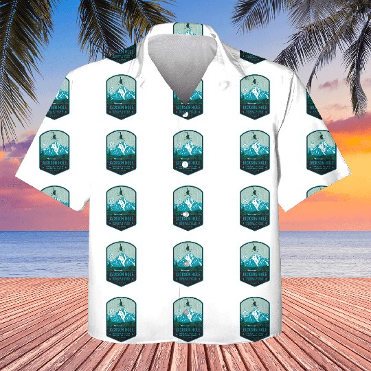 Jackson Hole Ski Badge Kids Hawaiians