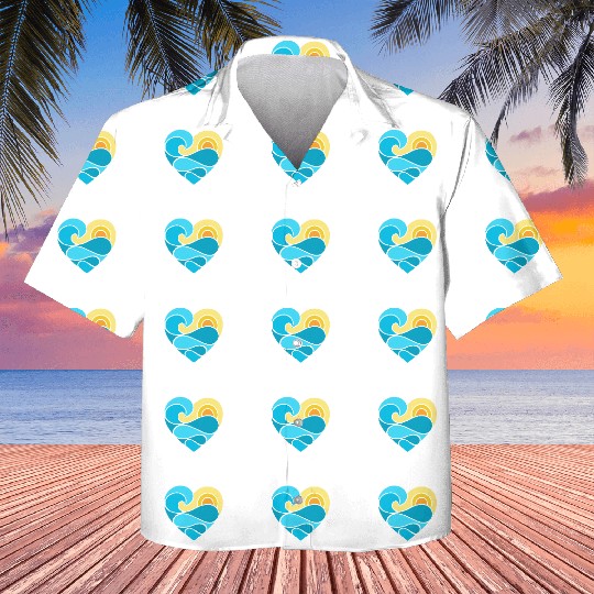 Summer Heart Ocean Kids Hawaiians