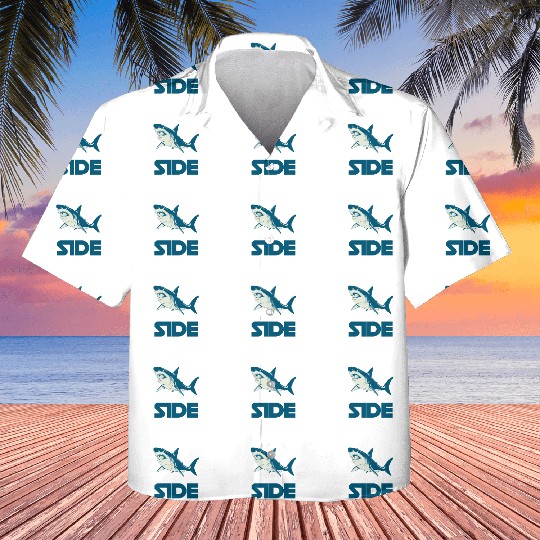 Great White Shark Shark Fin Sailing Tiger Shark Kids Hawaiians