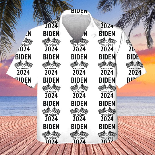 Joe Biden For President 2024 Kids Hawaiians