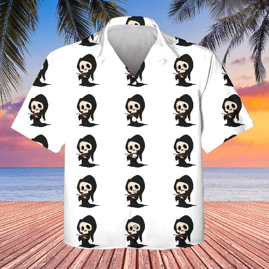 Grim Reaper Kids Hawaiians