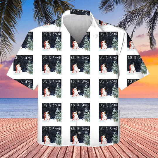 Snowman - Let it snow Kids Hawaiians