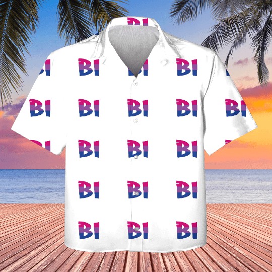 Being Bi Bisexual Pride Kawaii Cat Kids Hawaiians