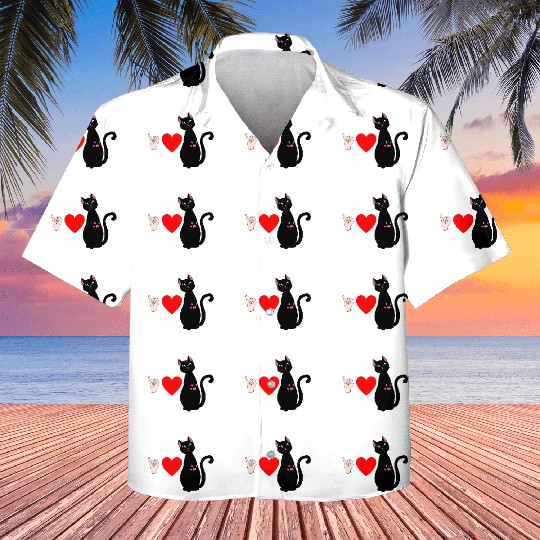 I love cats Kids Hawaiians