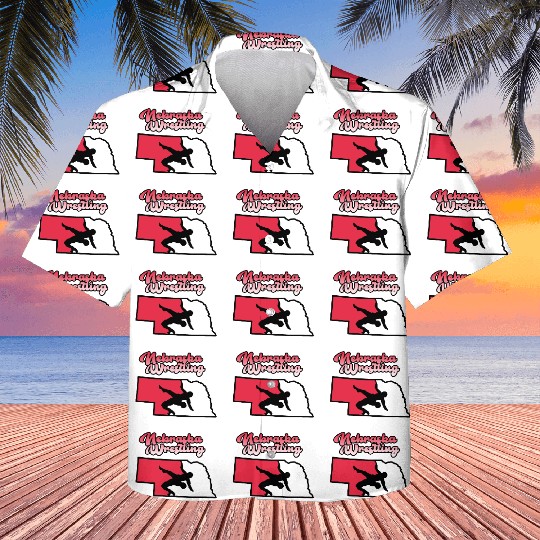 Nebraska Wrestling (State Colors) Kids Hawaiians