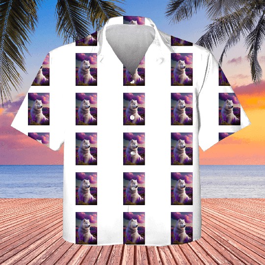 Samoyed Nature Kids Hawaiians