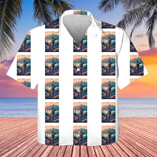 Belgian Malinois Nature Kids Hawaiians