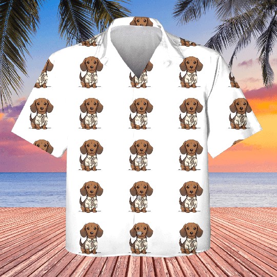 Dachshund Kids Hawaiians