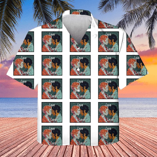 Love Is Love - colorful graphic Kids Hawaiians