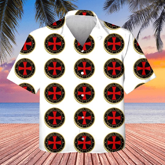 Knights Templar Deus Vult Kids Hawaiians