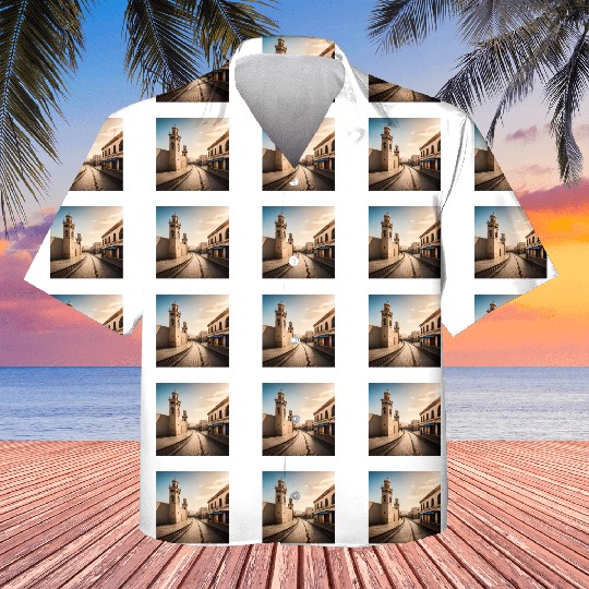 Fantasy pictures ,town Morocco ,city Larache Kids Hawaiians