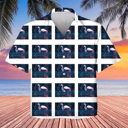 Neon Bird of Paradise Kids Hawaiians