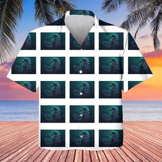 Neon Shark Attack Kids Hawaiians