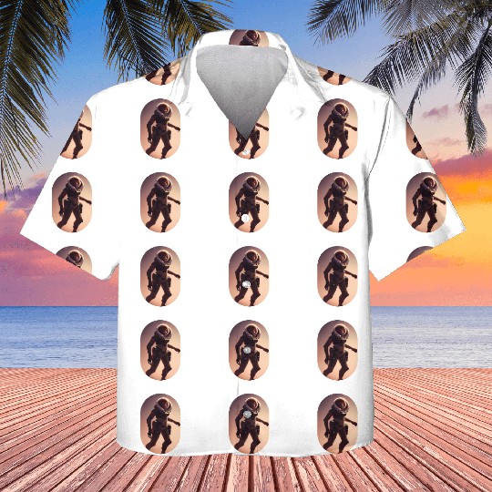 Astronaut Monkey Discovering Planet Mars 1 1 Kids Hawaiians