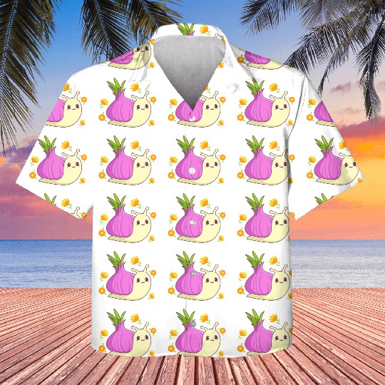 Aesthetic Kawaii Onion Kids Hawaiians