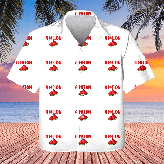 One In A Melon Uncle Watermelon Family Kids Hawaiians