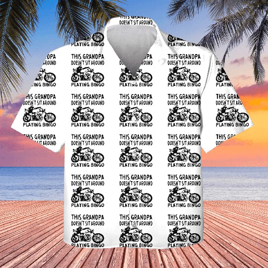 This Biker GrandPa Doesn’t Sit Around Playing Bing Kids Hawaiians