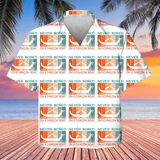 Never Bored On A Dragon Boat Funny Racing Kids Hawaiians