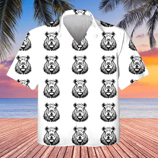 capybara head Kids Hawaiians