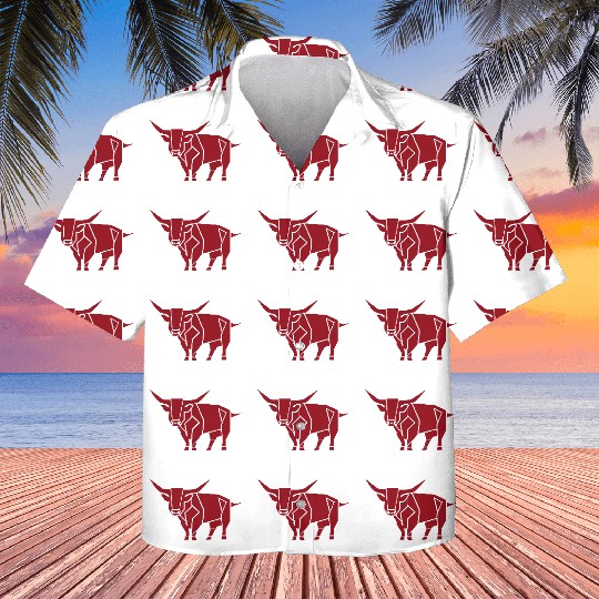 Courageous Bull Heart Kids Hawaiians