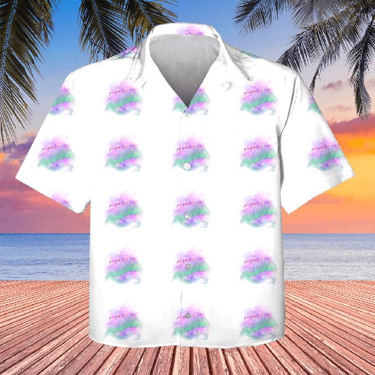 Music Space Cat Kids Hawaiians