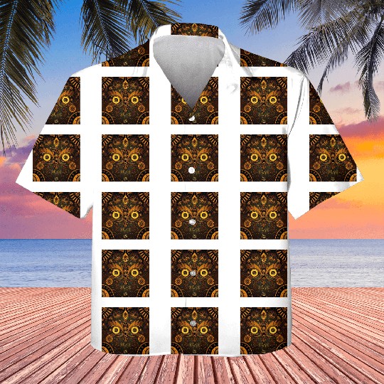 New Age 1920s Abstract Steampunk Design Kids Hawaiians