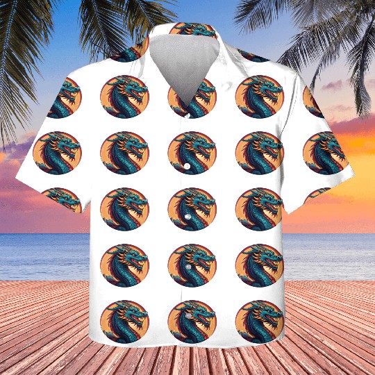 traditional Chinese dragon Kids Hawaiians